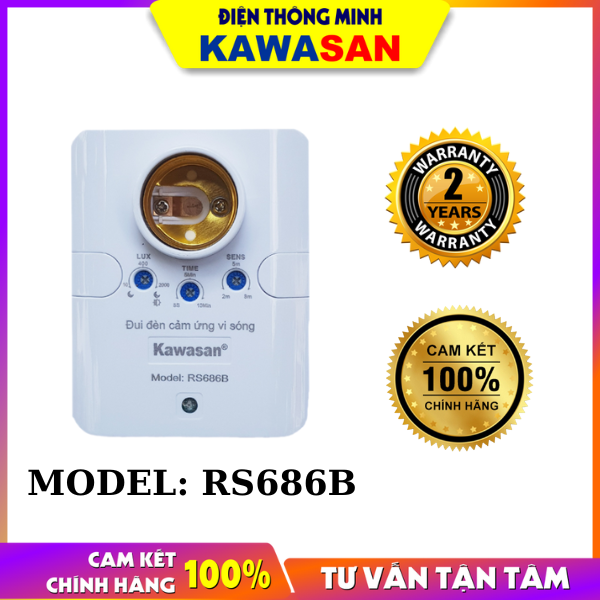 ĐUI ĐÈN CẢM ỨNG VI SÓNG RS686B