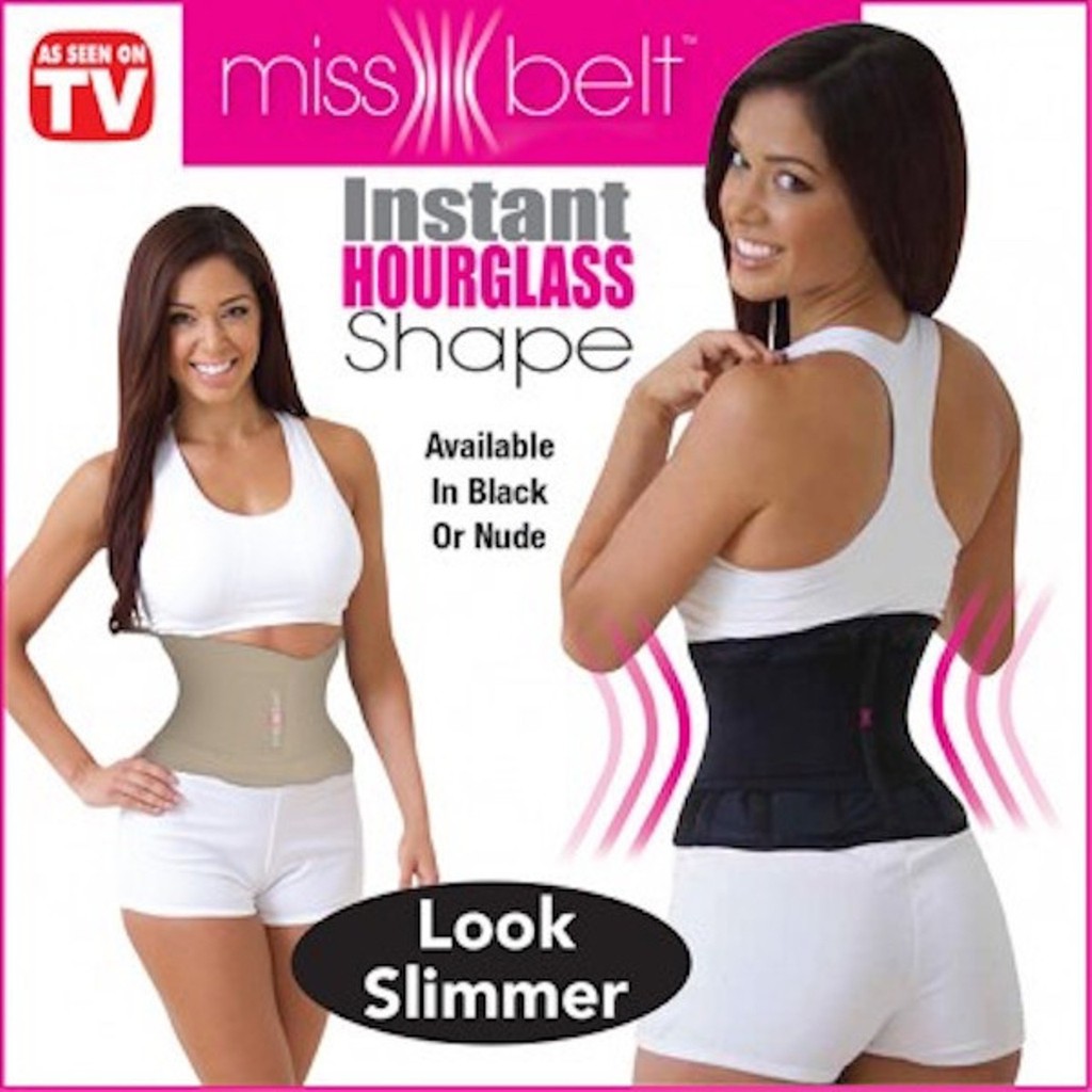 ĐAI NỊT BỤNG GIẢM MỠ THON EO MISS BELT | Shopee Việt Nam