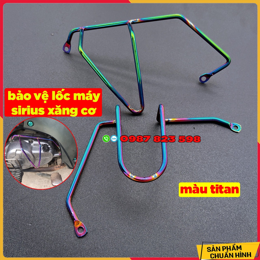 Bảo vệ lốc máy sirius titan cho xe sirius rc xăng cơ