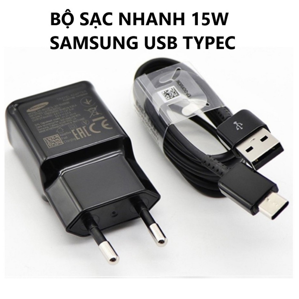 Bộ sạc nhanh samsung 15w củ sạc cáp sạc typec cáp sạc micro bảo hành 12 tháng