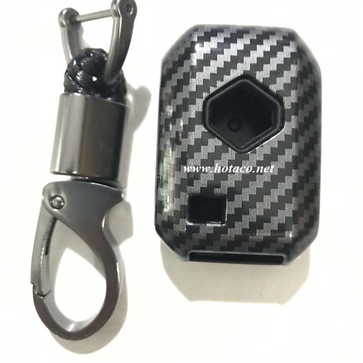 Bao da chìa khóa ốp carbon chìa khóa bọc chìa khóa xe Suzuki XL7 Ertiga