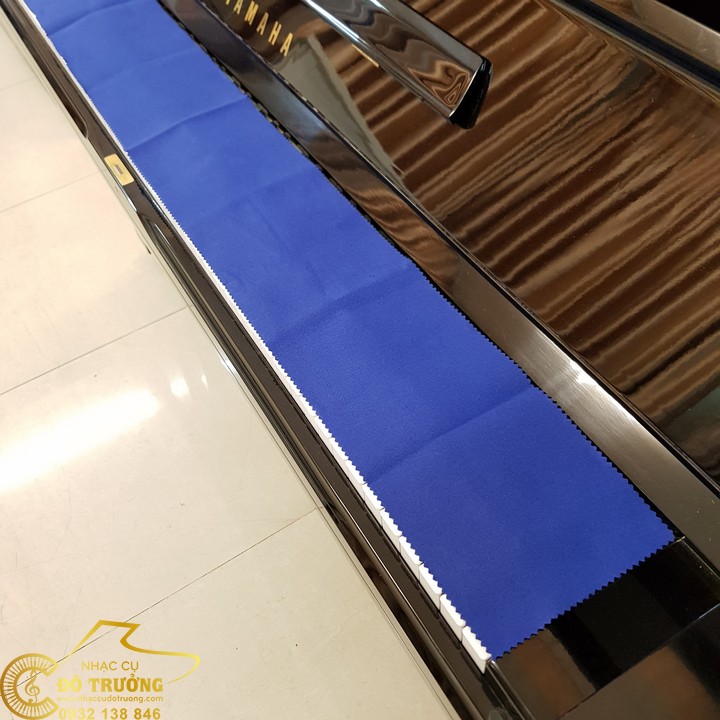 Khăn Phủ Phím Đàn Piano màu xanh dương