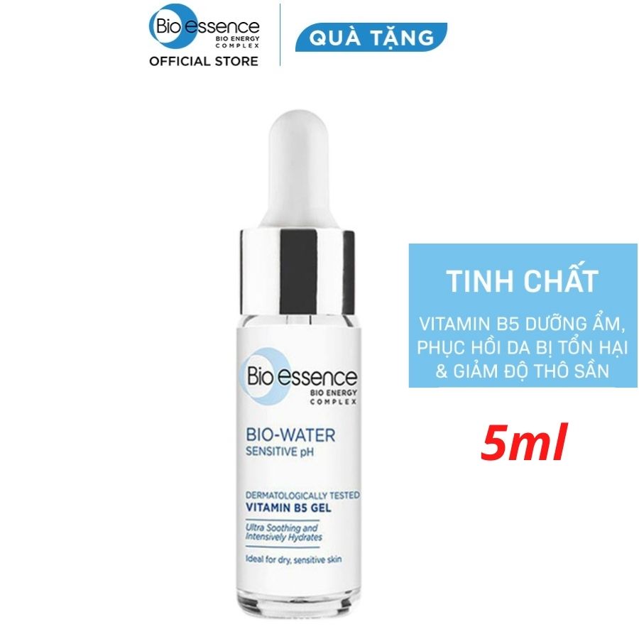 Tinh chất phục hồi và cấp ẩm Bio-Essence Bio-Water Bio gel Vitamin B5 5ml/chai