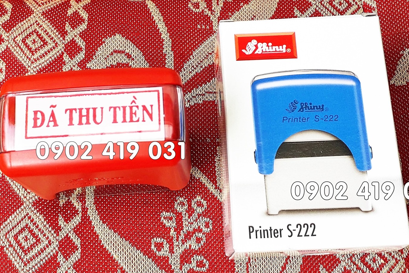 Con dấu đã thu tiền