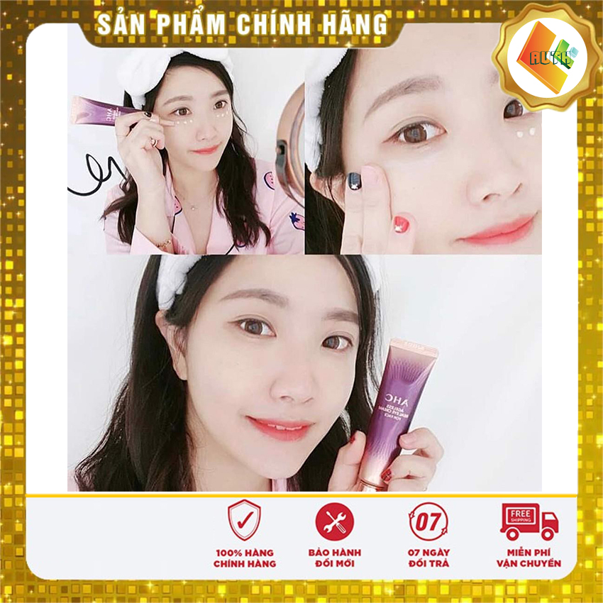 Kem dưỡng mắt AHC Hàn Quốc 30ml (mua 1 tặng 1) giảm nết nhăn, xóa thâm quầng mắt giúp da mềm mịn ko chảy xệ...