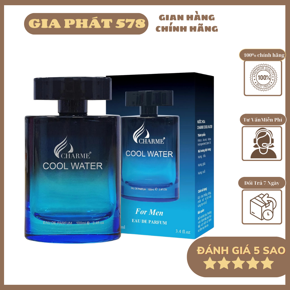 NƯỚC HOA COOL HƯƠNG NAM TÍNH 100ML