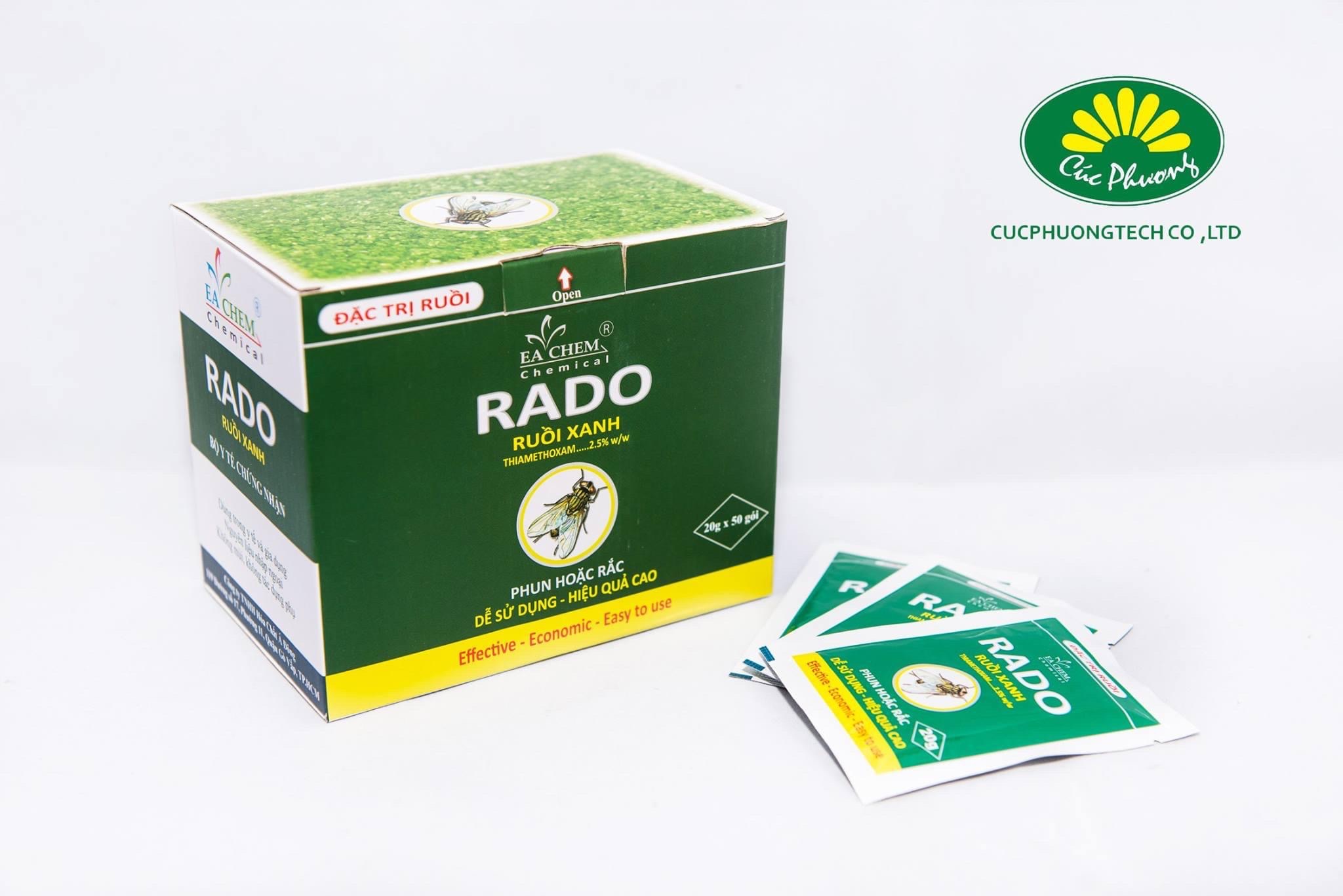 Diệt ruồi siêu hiệu quả Rado