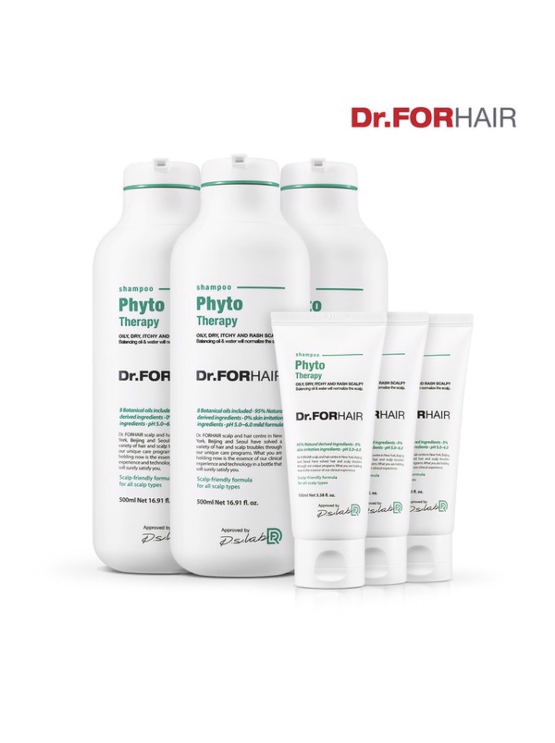 Dầu gội đầu dành cho da đầu nhạy cảm, giúp phục  hồi hư tổn Dr. for hair  shampoo