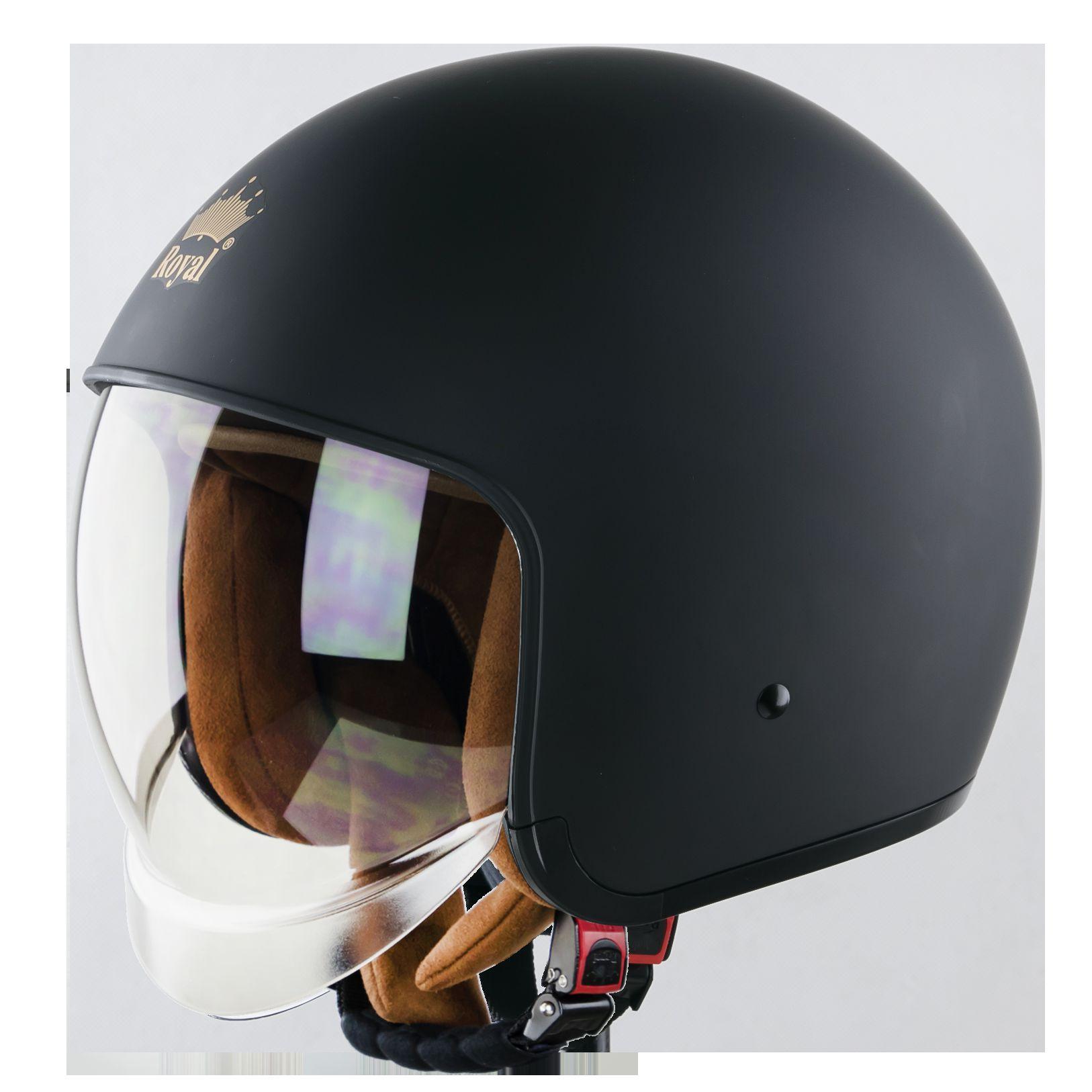 [HCM]Nón bảo hiểm  3/4 ROYAL M139 tem nhám ( kính khói )Sản Phẩm Chất Lượng