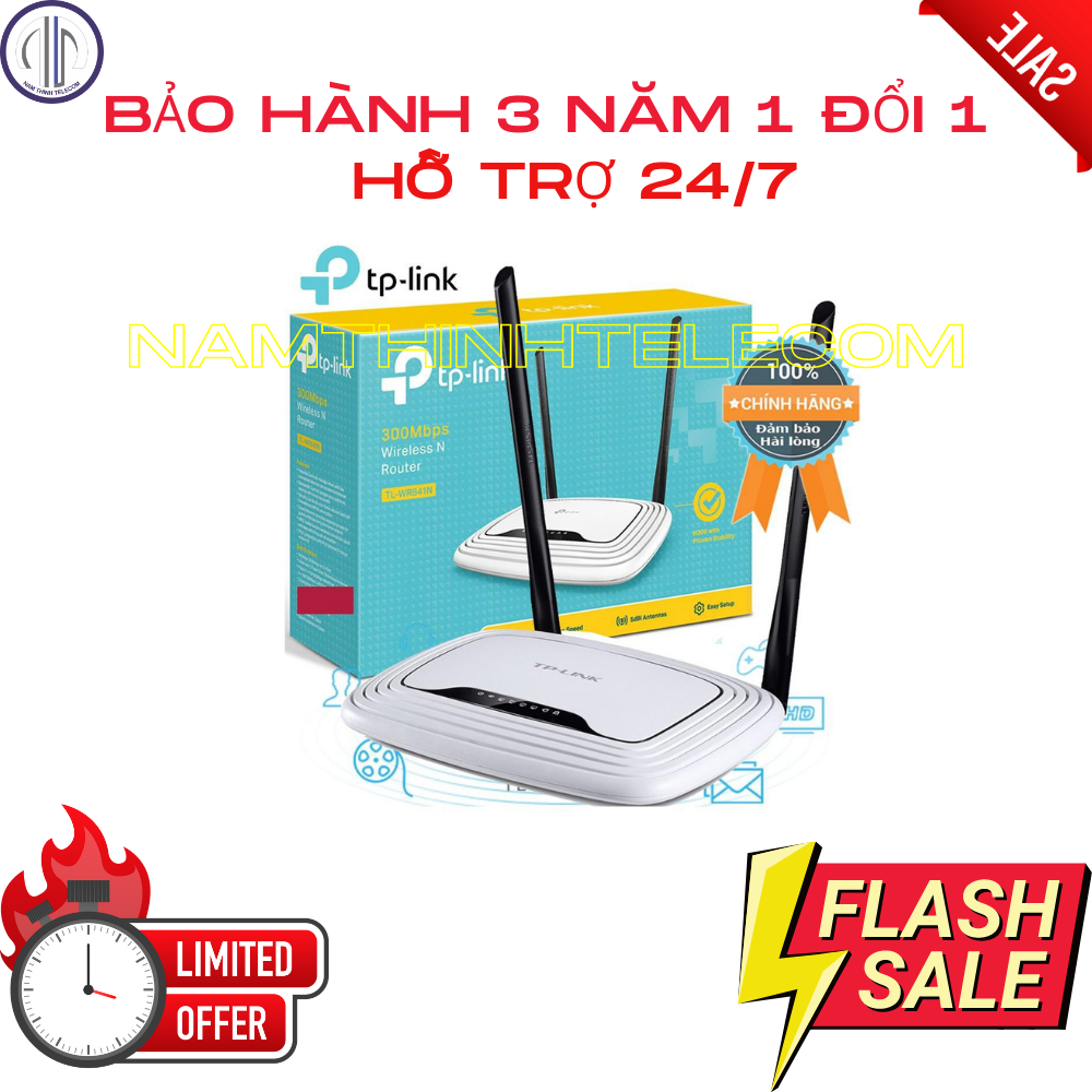 Wifi TPLINK 841N wifi quốc dân chuyên dùng chính hãng