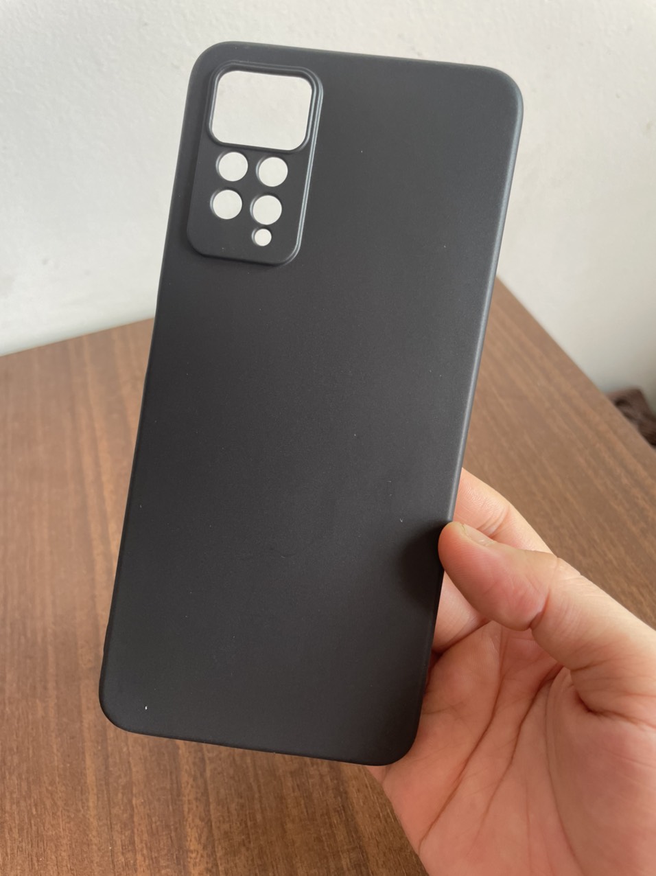Ốp lưng dẻo đen xiaomi redmi note 11 , note 11s 4g , note 11 pro khoét mắt camera