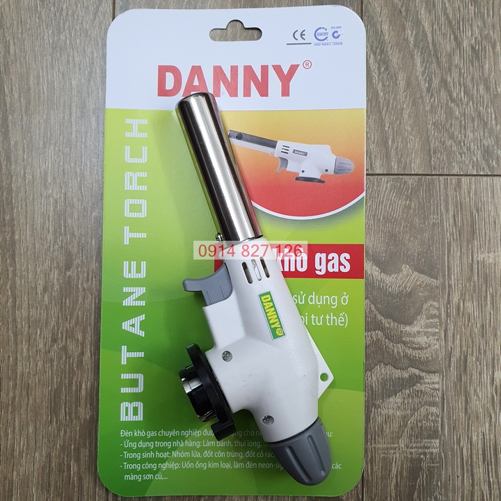 [Ảnh thật] [Chính hãng] Đầu Khò Ga Danny Made in Việt Nam, Đánh Lửa Tự Động Hãng, Bảo hành 12 tháng - Khò Ga Công Ty An Toàn Tuyệt Đối, đầu khò gas, Đầu Khò Gas, khò gas mini, khò ga mini, đèn khò gas mini