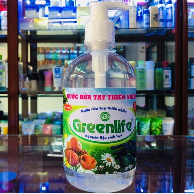 Nước rửa tay nguyên liệu sinh học GreenLife Nước rửa tay diệt khuẩn diệt virus thiên nhiên Nước rửa tay hương cốm dịu nhẹ an toàn cho da