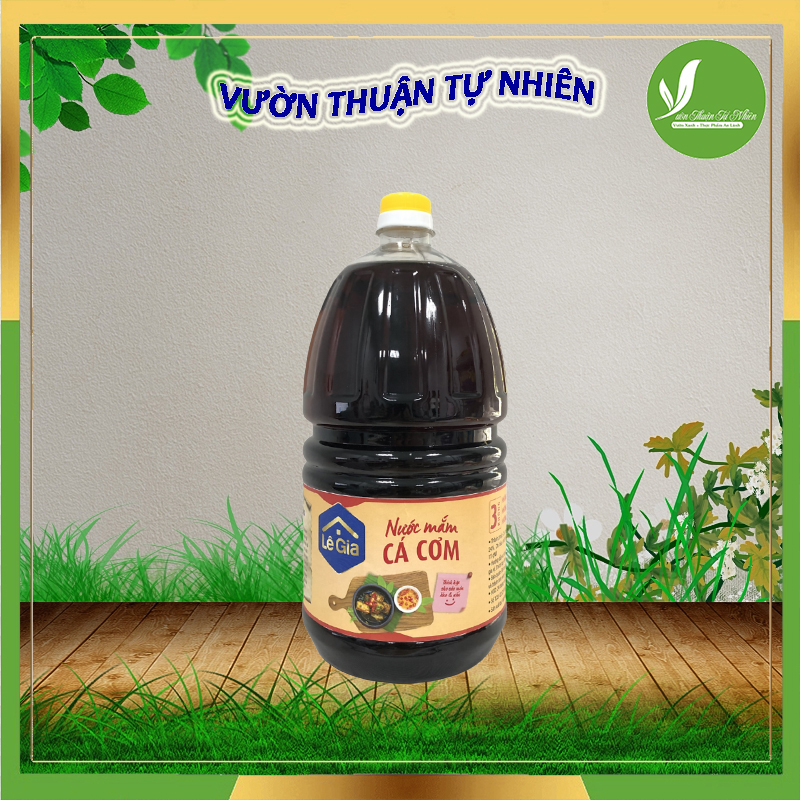 Nước mắm cá cơm Lê Gia- can 2l