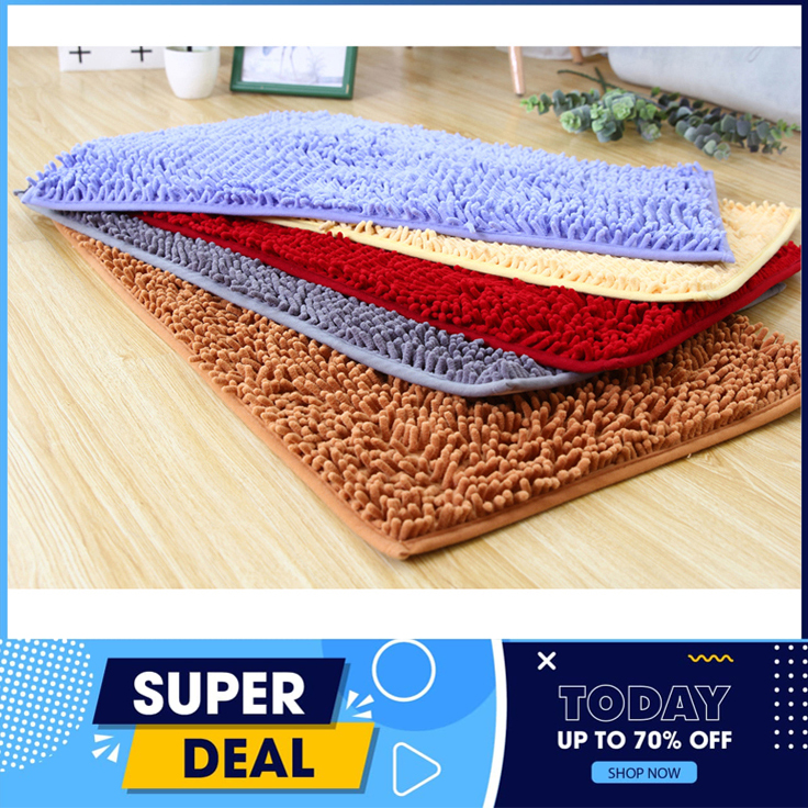 Thảm san hô, thảm chùi chân siêu thấm nước size 32x47cm, thảm san hô chống trượt, tham san ho, thảm chùi chân  (Màu ngẫu nhiên)