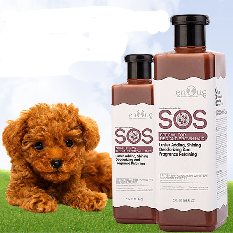 Sữa tắm Sos nâu cho chó có lông màu nâu và sẫm màu 530ml