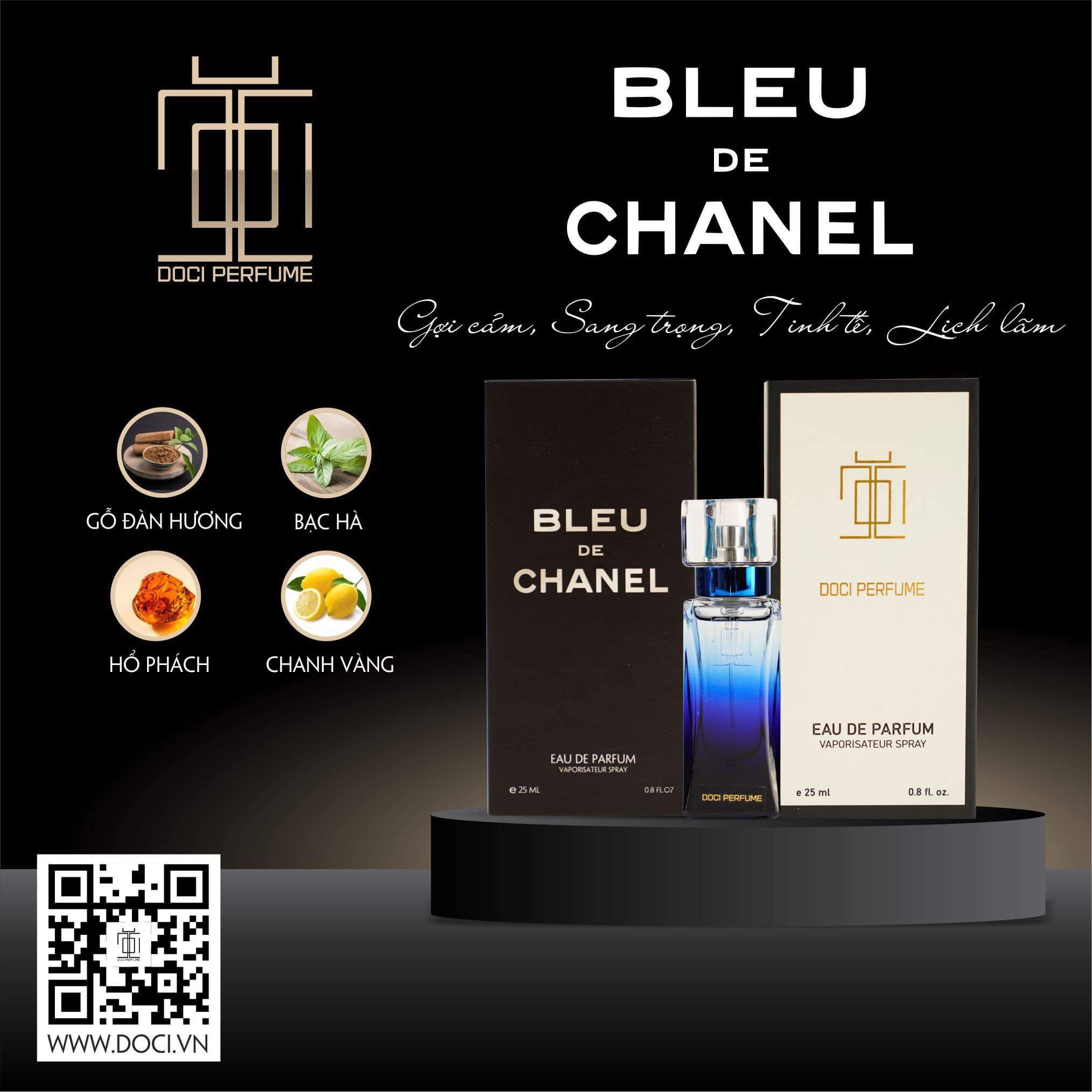 Chanel Bleu De Chanel Parfum Twist  Spray Refill 3x20ml07oz 3x20ml07oz  buy in United States with free shipping CosmoStore