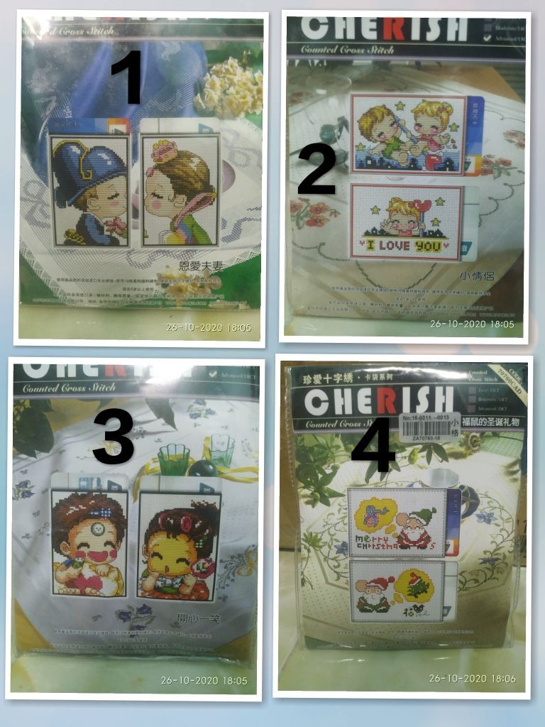 [HCM]DỤNG CỤ LÀM VÍ ĐỰNG THẺ ATM TỰ ĐẾM Ô THÊU TRÊN NỀN VẢI TRẮNG KHÔNG IN HÌNH SẴN ĐƯỢC CHỌN MẪU