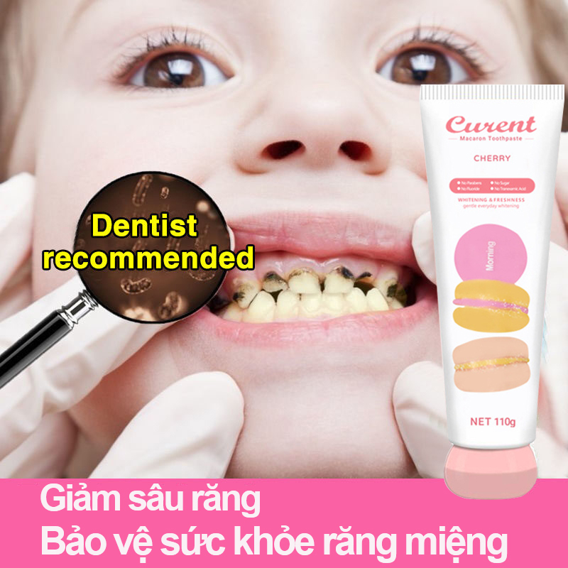 Kem đánh răng làm trắng răng,Kem đánh răng vi sinh,Kem đánh răng Macaron,Kem đánh răng Baking Soda,Kem đánh răng làm trắng cho trẻ em,Loại bỏ cao răng vàng cao răng mảng bám đá Chống sâu răng,làm trắng răng