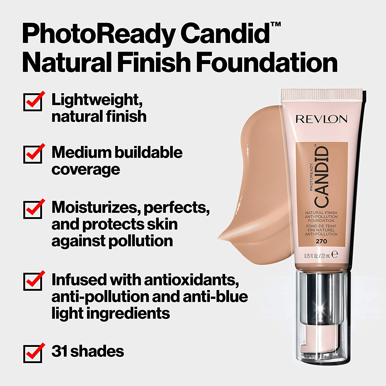 Kem nền Revlon PhotoReady Candid Natural Finish Foundation