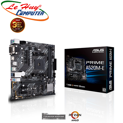 Mainboard asus prime a520m-e