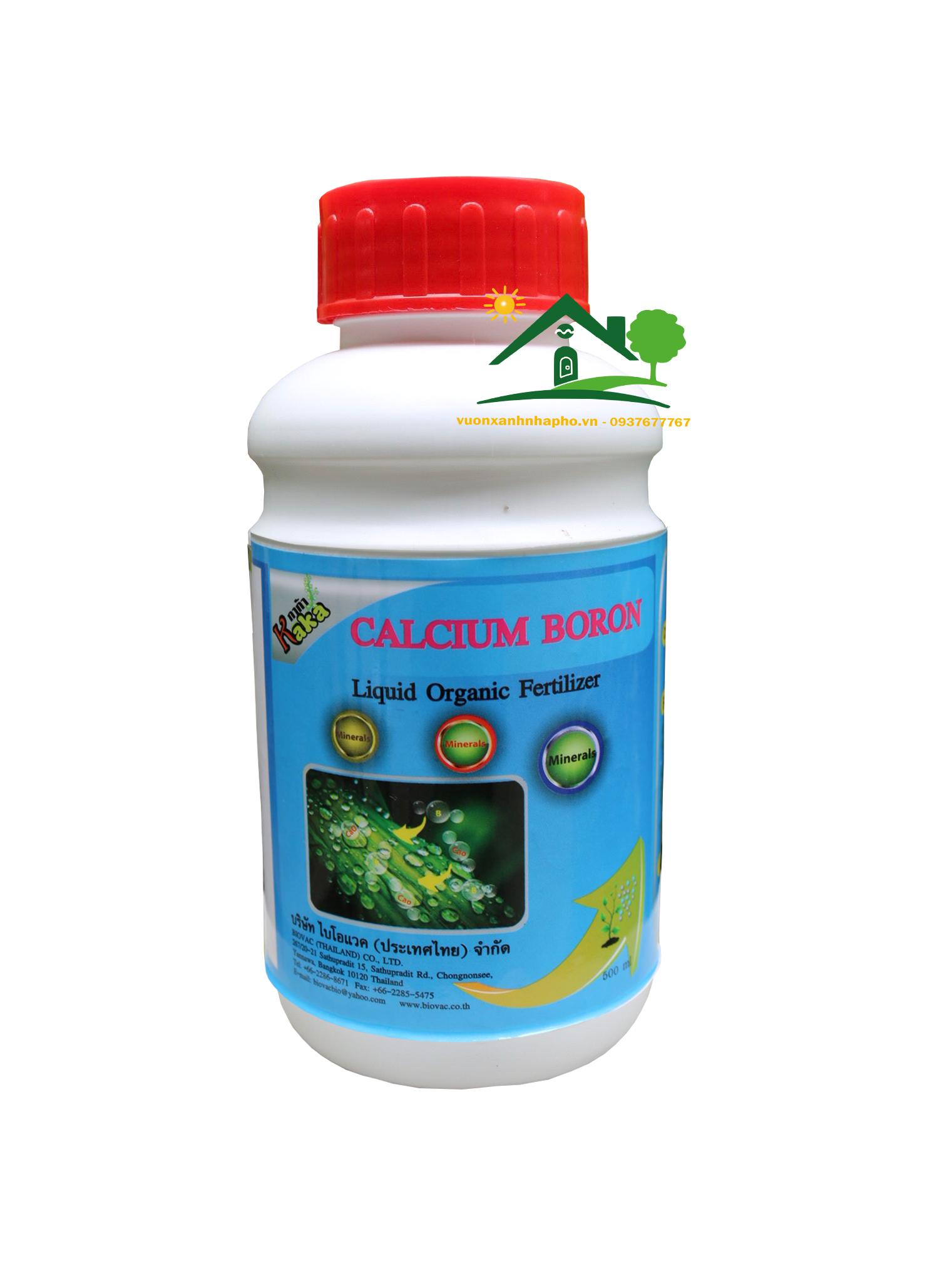 Canxi-bo thái lan, kaka canxi-bo, chống rụng, trái to, dầy cơm, hàng nhập nguyên tem, chai 500ml