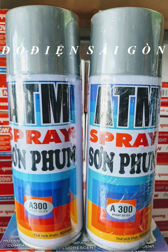 (Chính Hãng) Sơn Xịt Bạc ATM A300