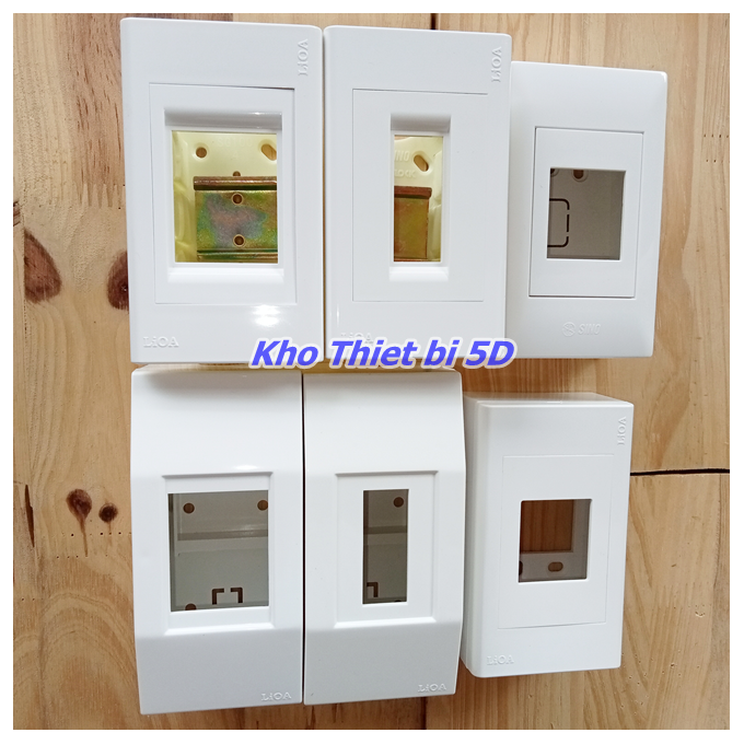 Mặt chứa - Hộp nổi cầu dao LiOA - dùng cho MCB - MCCB