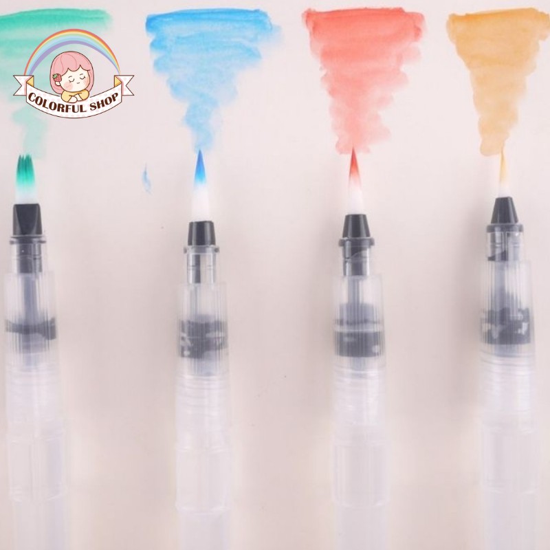 Cọ nước thân ngắn và thân dài - waterbrush size s-m-l