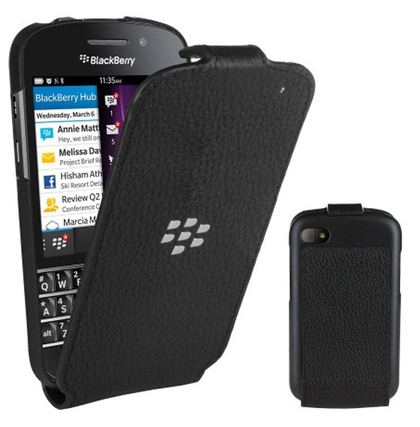Ốp lưng gập dành cho Blackberry Q10
