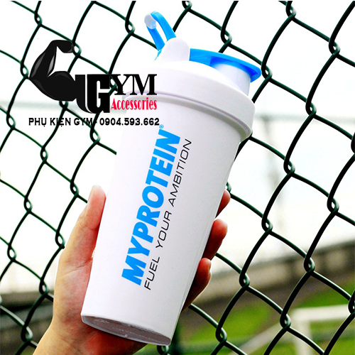 Bình lắc thể thao bình đựng nước Shake bottle Myprotein 700ml