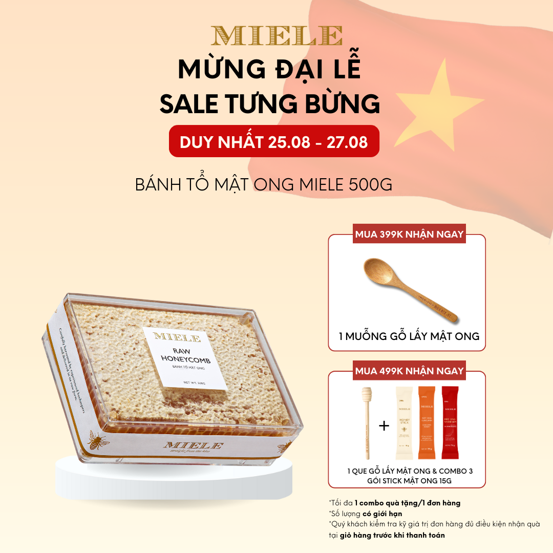 Bánh tổ mật ong miele 500g