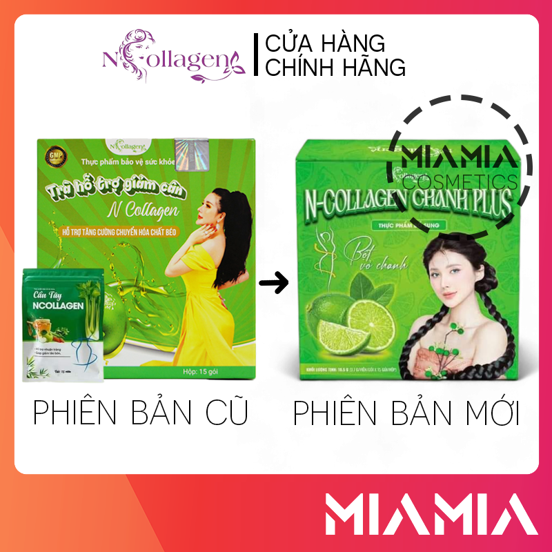 Viên Uống Chanh Plus Giảm Cân Detox N Collagen chính hãng