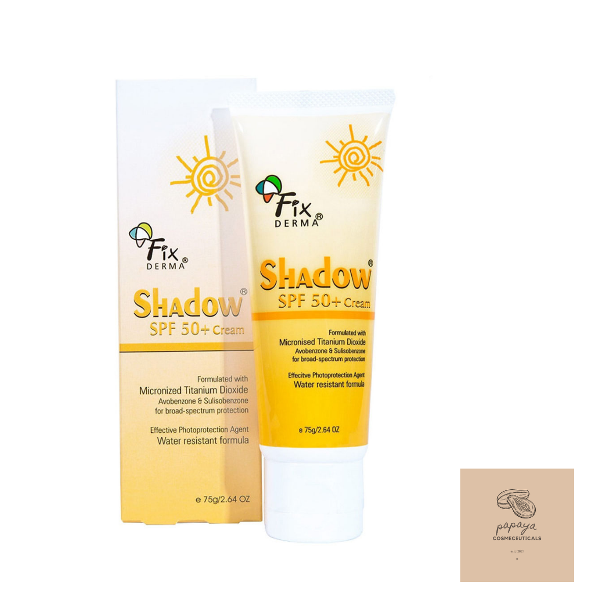 Gel Chống Nắng Toàn Thân Fixderma Shadow SPF 50+ (75g)