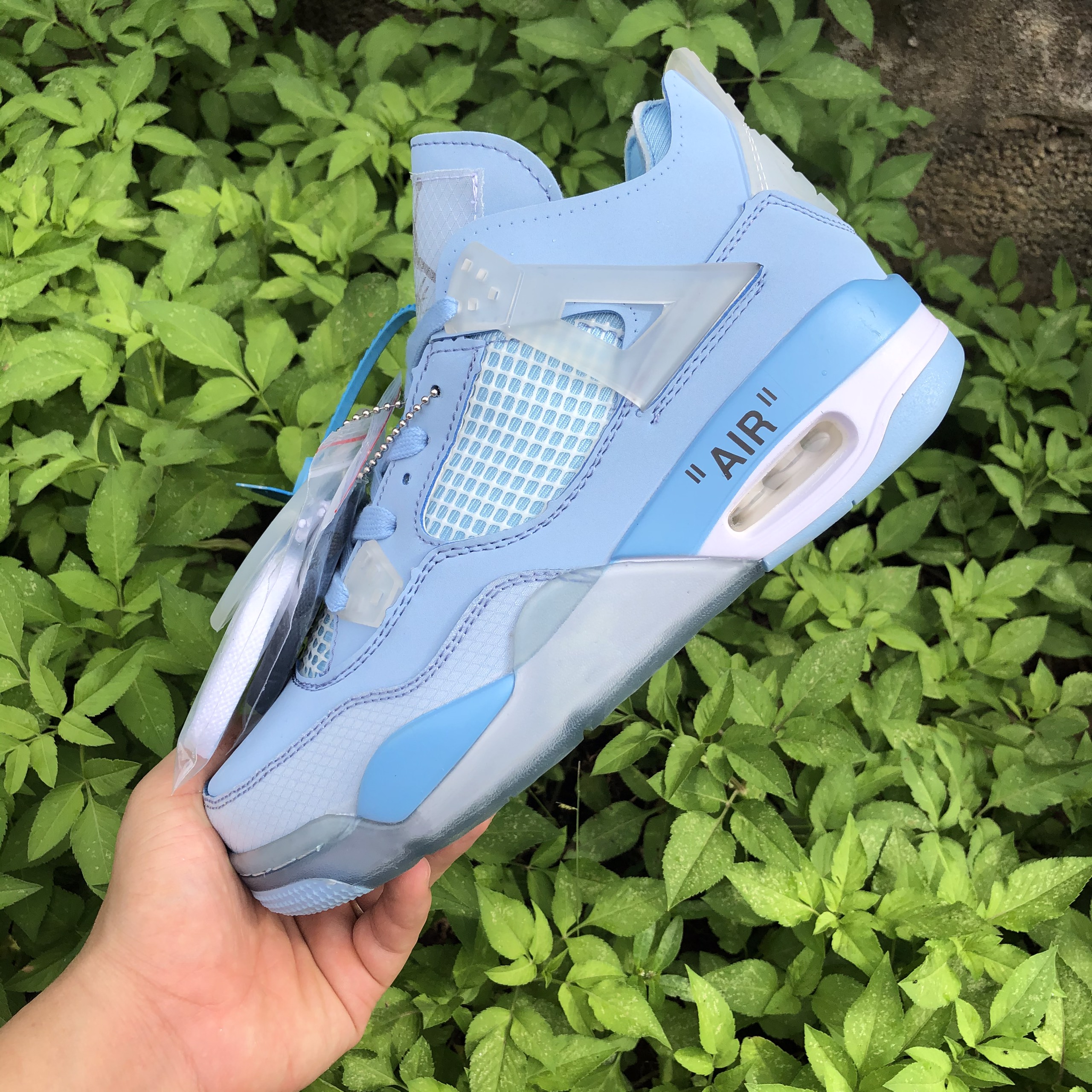 ⚡️📦👟giày thể thao jordan 4, giày jd4 xanh dương nam nữ ✅