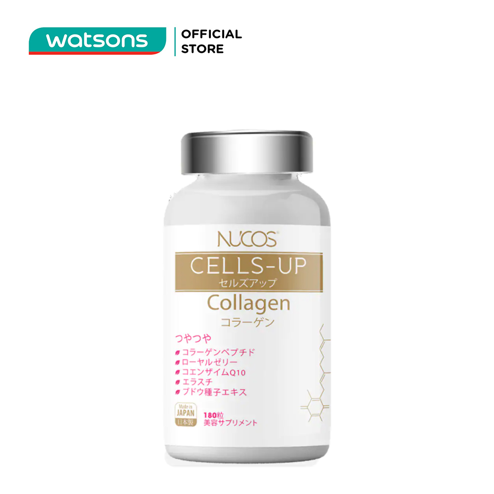 Thực Phẩm Bảo Vệ Sức Khỏe Nucos Cells Up Collagen Giảm Lão Hóa và Tăng Đàn