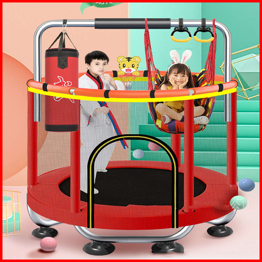 Nhà nhún cho bé chân U mẫu xà đơn xích đu cao cấp khung thép 1m5x1m4 tặng