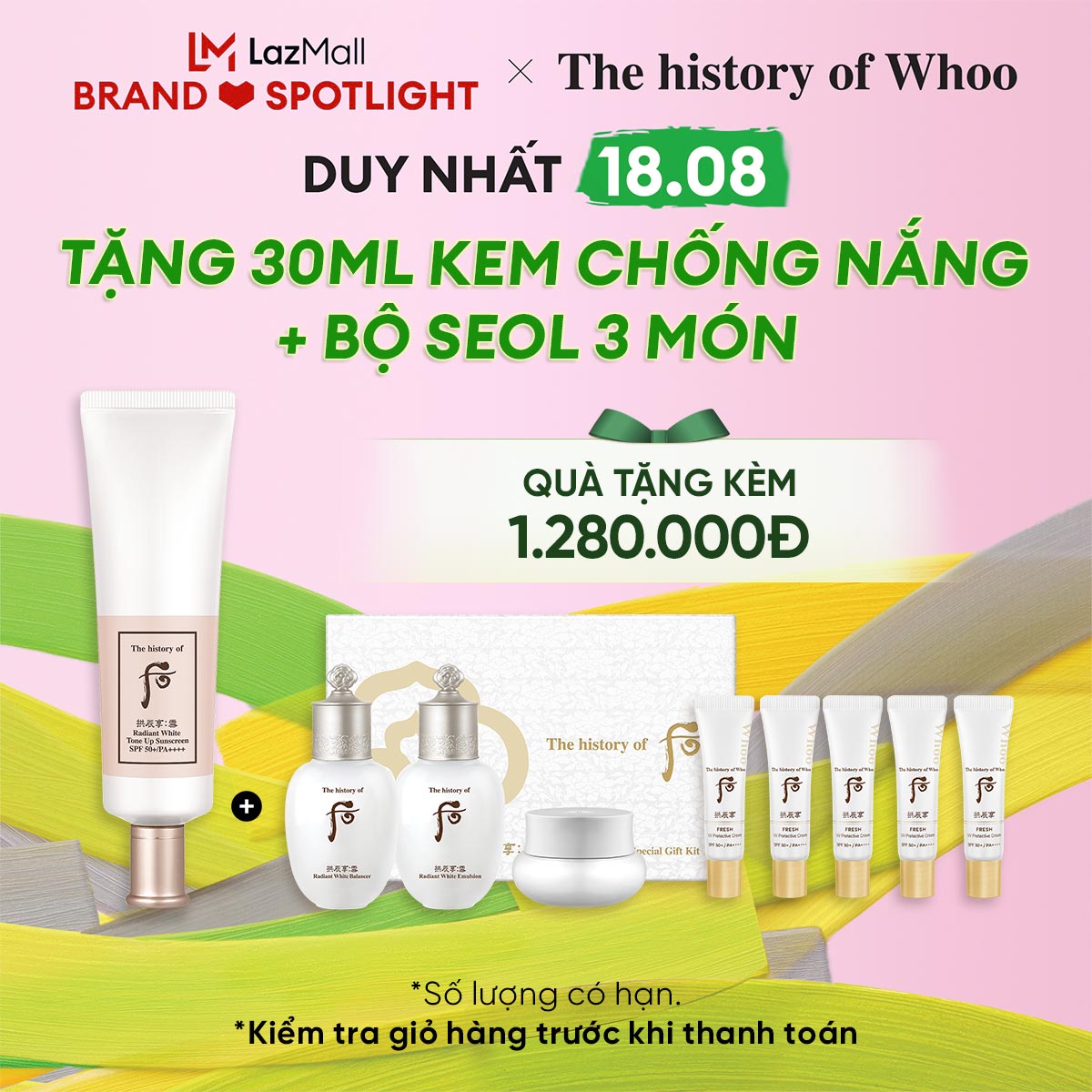 一18.8｜ngày hội一　The History of Whoo