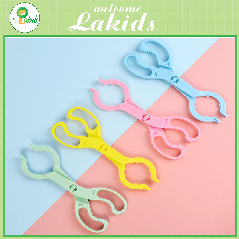 Kẹp gắp bình sữa ti giả đồ chơi tiện lợi khi tiệt trùng không trơn trượt LAKIDS