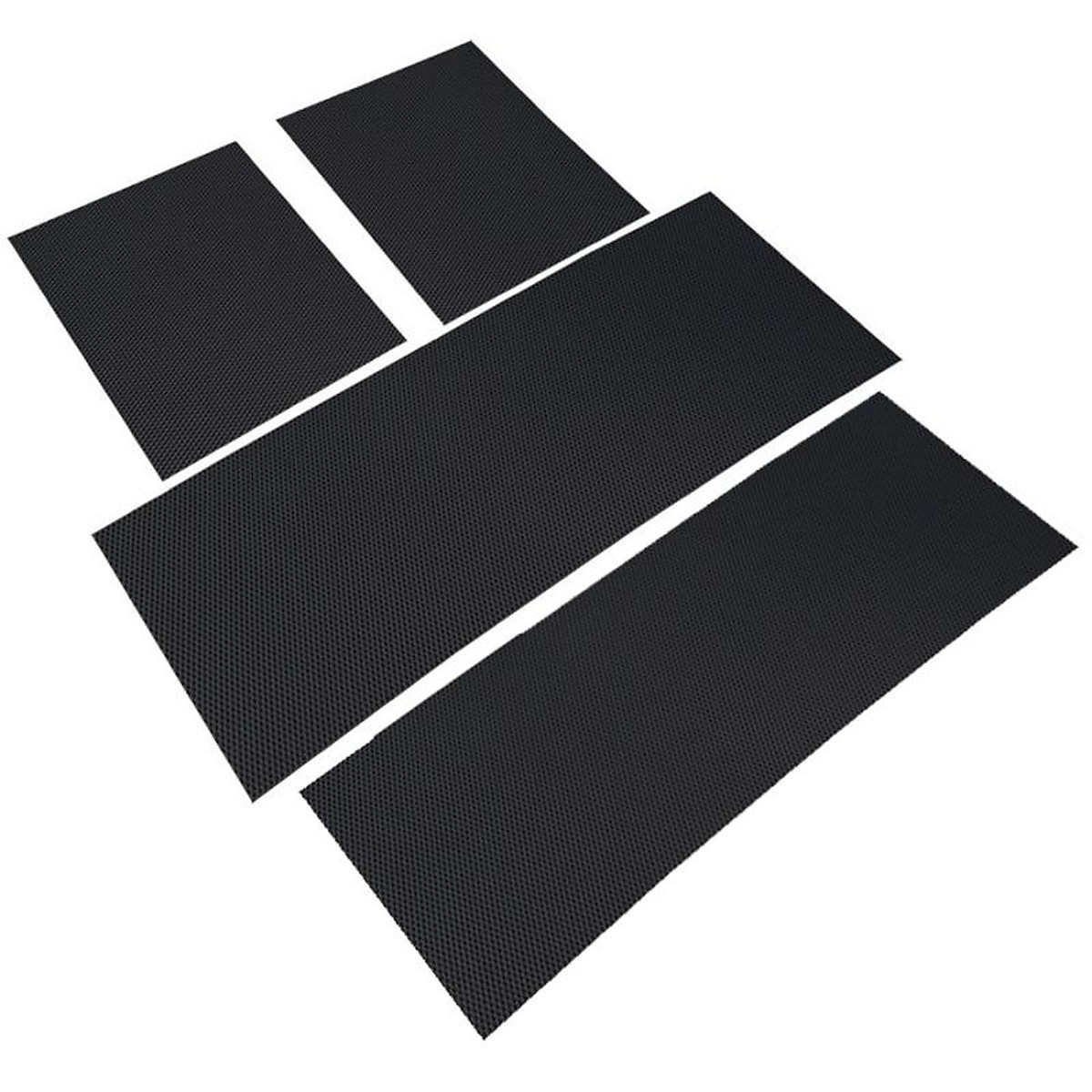 Bộ 4 miếng thảm lót sàn ô tô t25.7 , thảm sàn xe hơi 7 chỗ diy