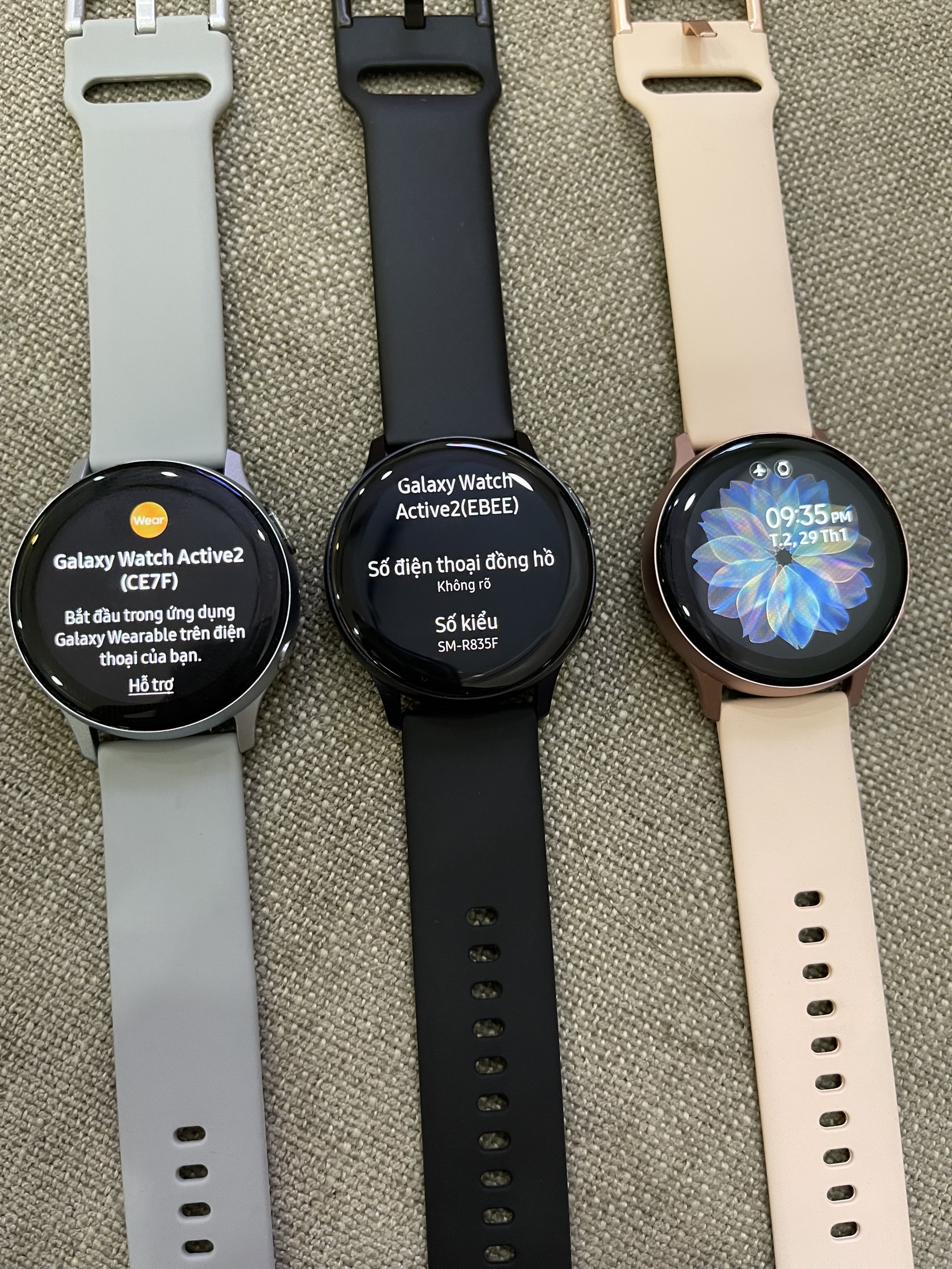 Đồng hồ thông minh samsung galaxy watch active 2 40/44mm bản nhôm gps/lte
