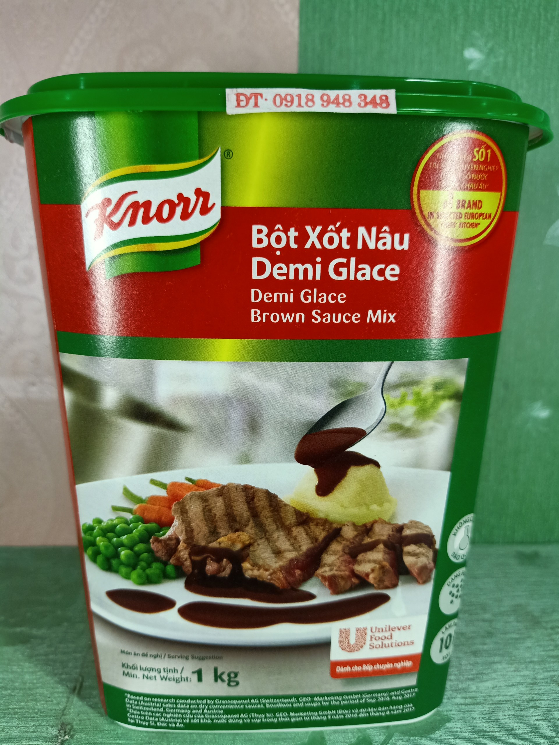 Bột Sốt Nâu Demi Glace 1kg