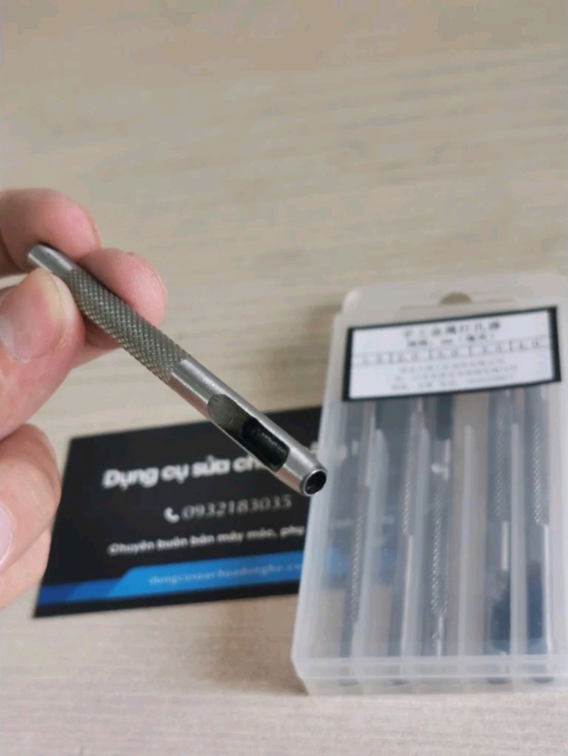 Bộ 5 cây đục lỗ dây da