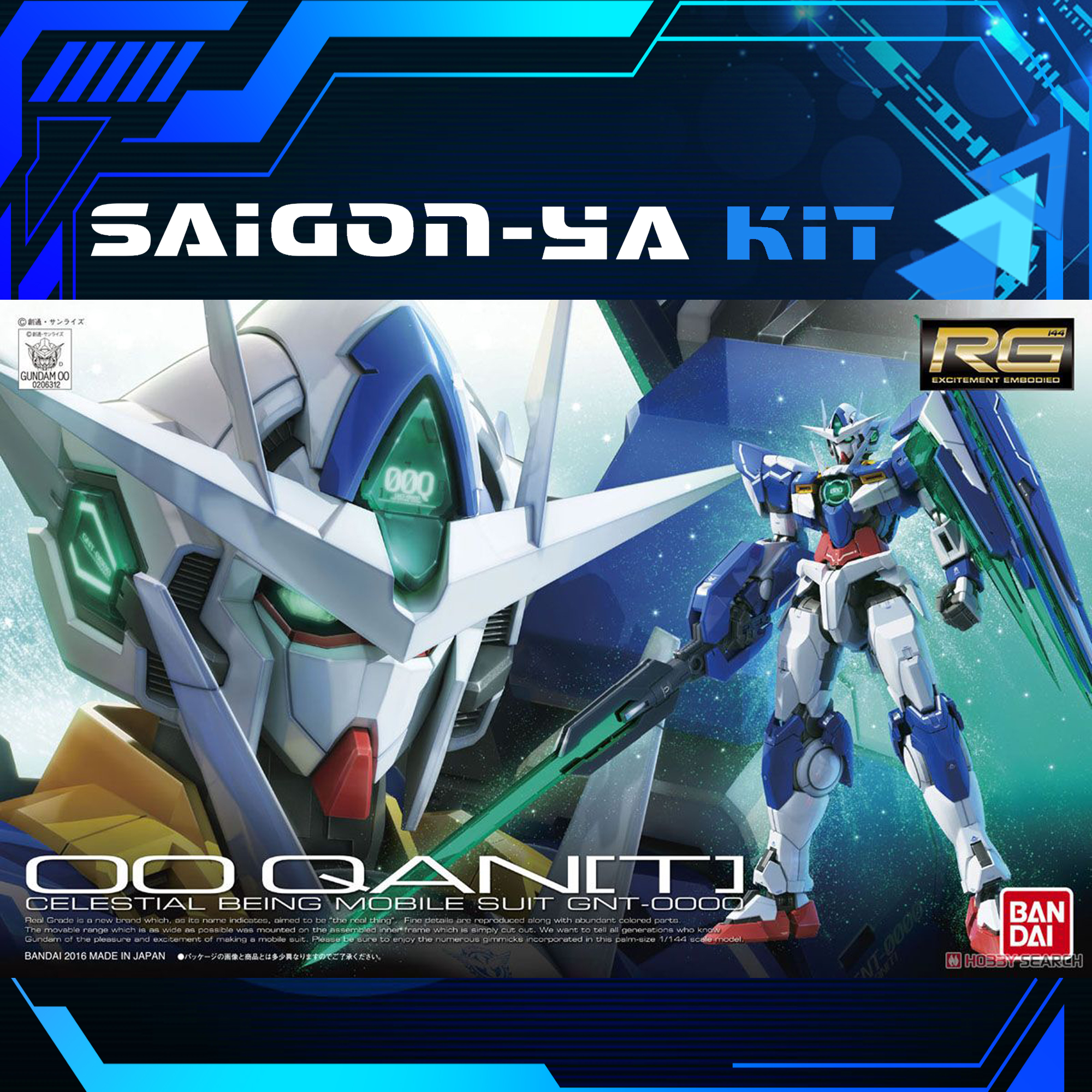 Mô hình gundam gnt-0000 00 qan