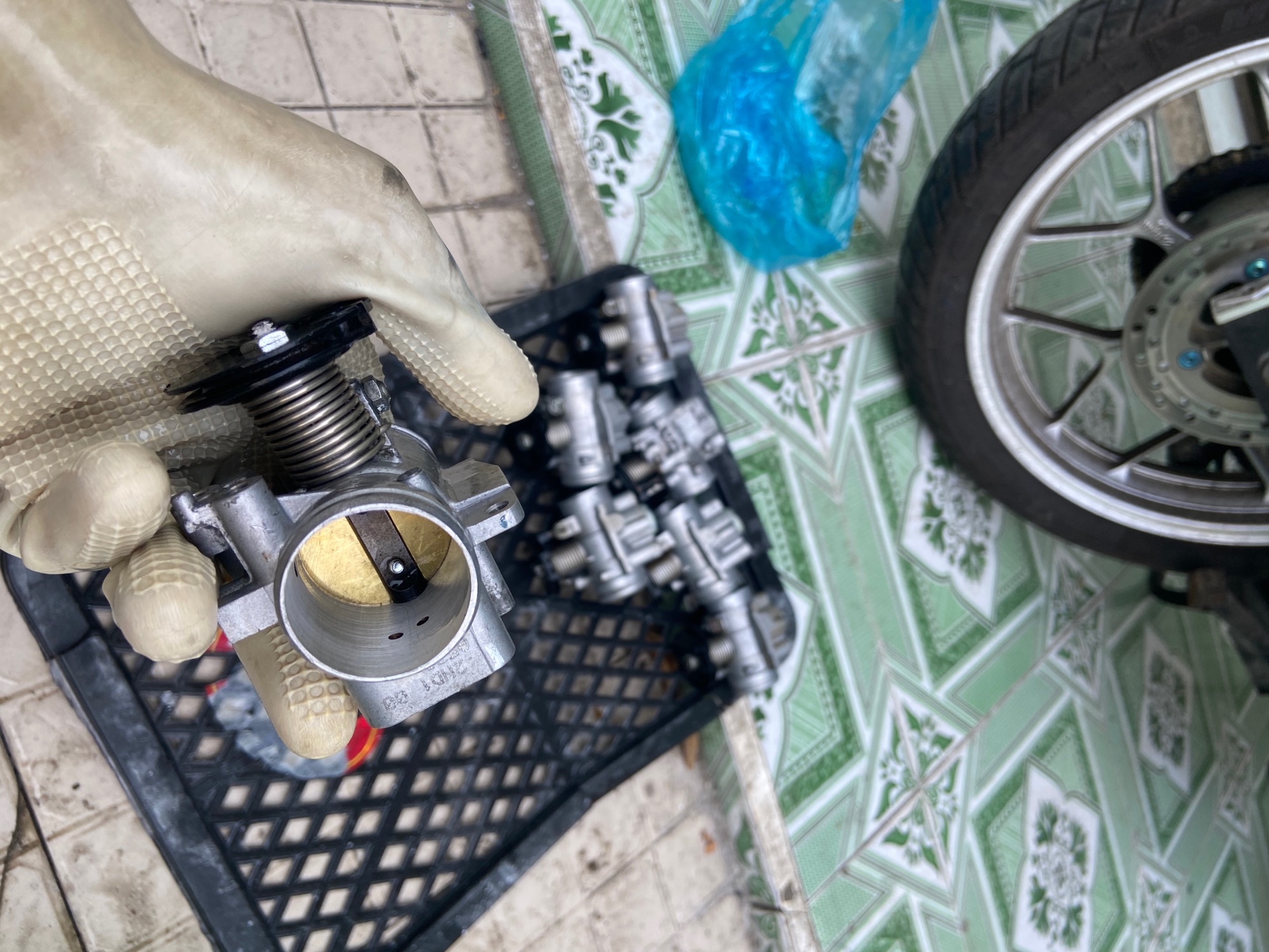 [HCM]Họng xăng zin móc 32 dành cho exciter