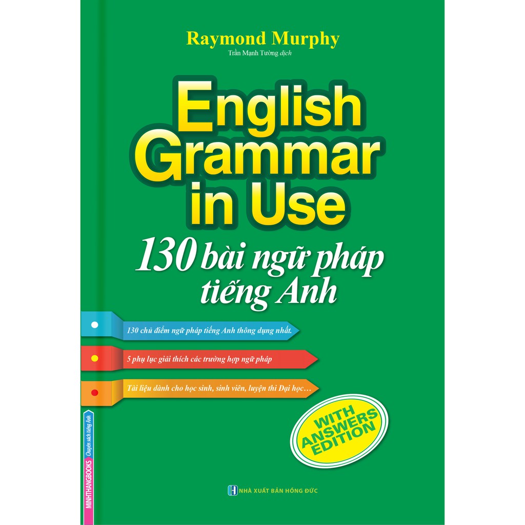 Nguyetlinhbook sách xịn - 130 bài ngữ pháp tiếng anh - english grammar in use.