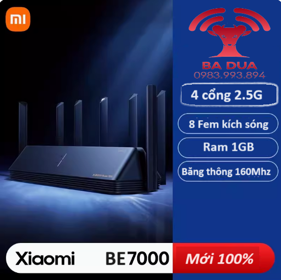 Bộ phát wifi mesh wifi 7 xiaomi 7000 be7000