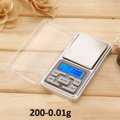 Cân Tiểu Ly Điện Tử Mini 200g 0.01 Bỏ Túi Chính Xác Cao ( Bảo Hành 1 Đổi 1)