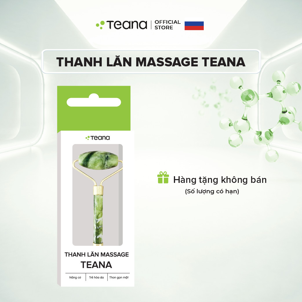 Thanh lăn đá massage teana nâng cơ, trẻ hóa da, thon gọn mặt