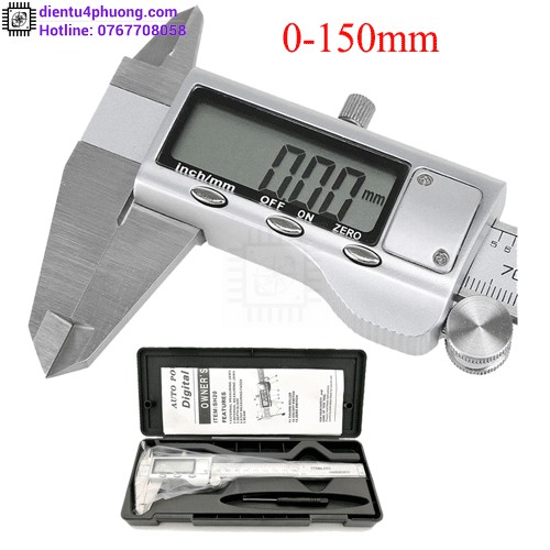 Thước Kẹp Điện Tử 15cm Stainless Hardened
